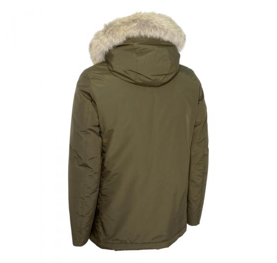 WOOLRICH Giaccone Uomo Arctic Detachable Fur Anorak CFWOOU0484MRUT0001 Colore Verde