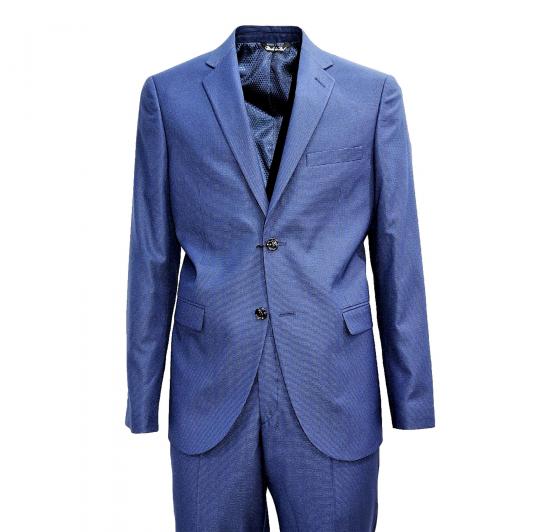 ALESSANDRO GILLES Abito Uomo Art. A222 0014 Colore Blu Quadrettato