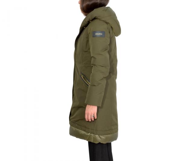 WOOLRICH Donna Weoka Parka Dark Green CFWWOU0518FRUT2707