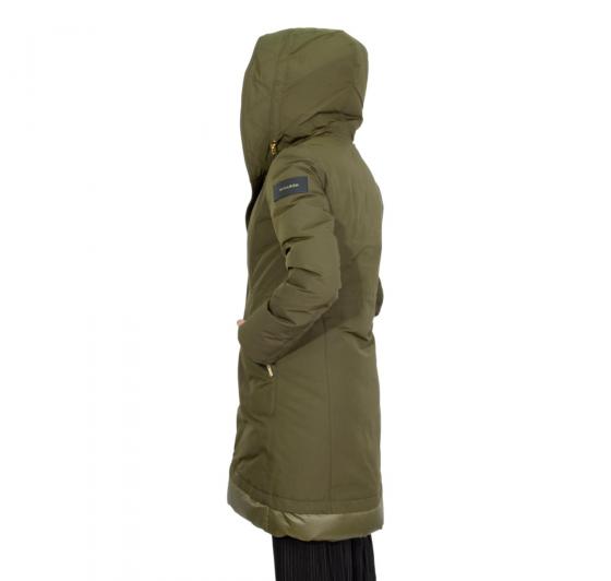 WOOLRICH Donna Weoka Parka Dark Green CFWWOU0518FRUT2707