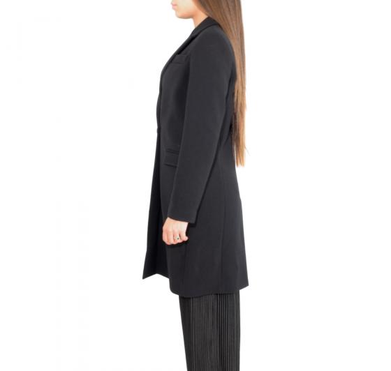 MDM MADEMOISELLE DU MONDE Cappotto Donna Colore Nero. Art 7026