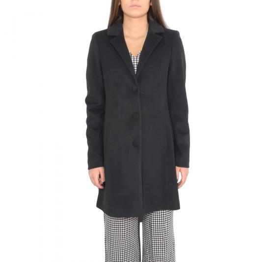 MDM MADEMOISELLE DU MONDE Cappotto Donna Colore Nero Art 7022