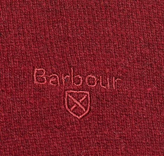 BARBOUR Maglia Girocollo Uomo in Lana D'Agnello MKN0345RE53 Colore Rubino
