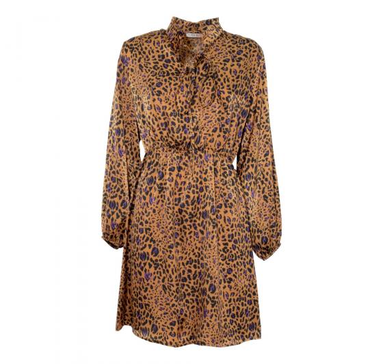 LISA KOTT Abito Donna Curvy Style Col. Tabacco Fantasia ART. 4846