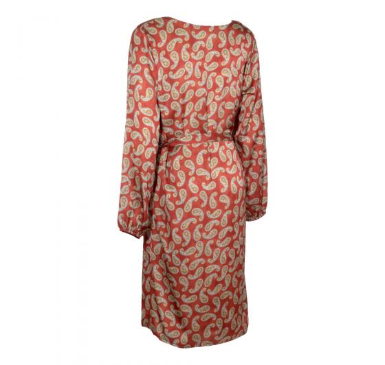 LISA KOTT Abito Donna Curvy Style Colore. Rosso Mattone Art. LK8700