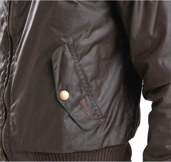 BARBOUR Giubbino Uomo Steve Mcqueen Merchant Wax Jacket Id MWX0465OL71 Olive