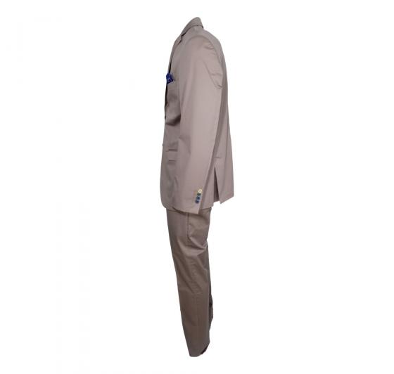 ALESSANDRO GILLES Abito Uomo Cotone Elasticizzato Slim Fit Sfoderato A22C tg. 52