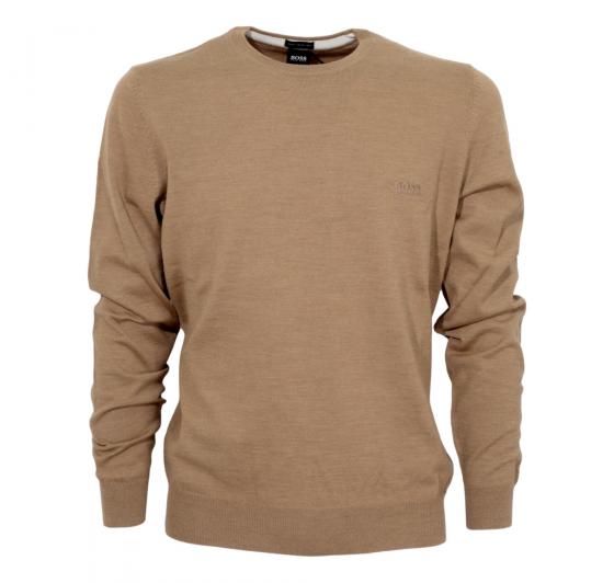 BOSS Maglia In Lana Regular Fit BOTTO-L 50457748 Colore Beige