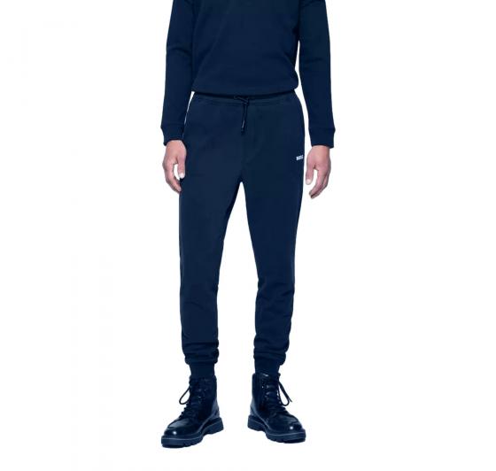 HUGO BOSS Cotton-blend tracksuit bottoms with logo detail Col. Blu 50462827