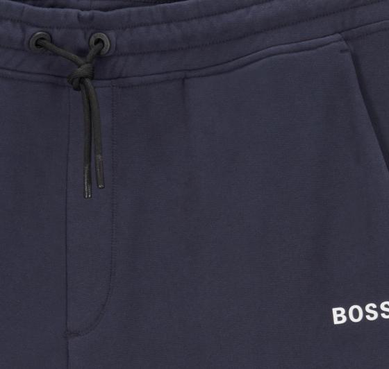 HUGO BOSS Cotton-blend tracksuit bottoms with logo detail Col. Blu 50462827