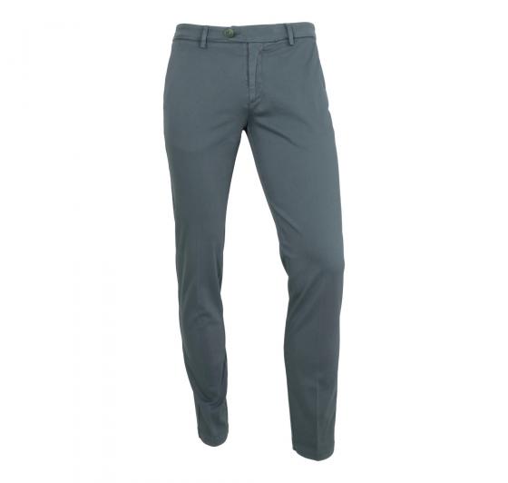 RH RES HOMINE Pantalone Uomo A/I Modello Thomas Colore Grigio Topo