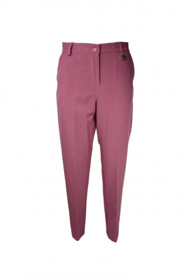 LISA KOTT Pantalone Donna Curvy Style 6003 Colore Rosa