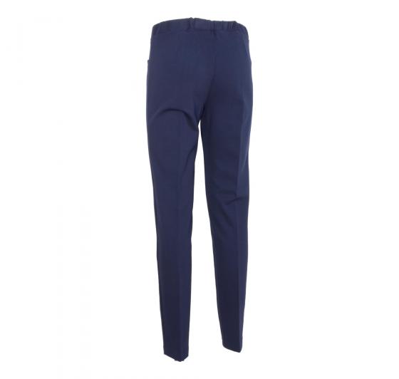 LISA KOTT Pantalone Donna Curvy Style 4812 Col. Blu Made In Italy