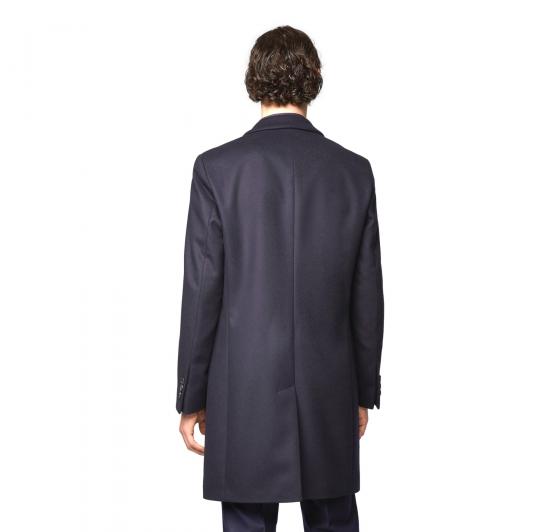 HUGO BOSS Cappotto in lana e cashmere revers classico Modello Nye2 50394082 BLU