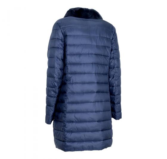 FLY CHARTER'S Giaccone Donna Con Colletto Staccabile Modello PI9121 Colore Blu