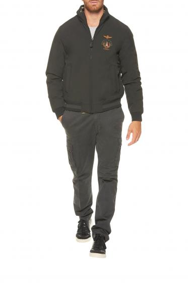 AERONAUTICA MILITARE Giubbino imbottito dedicato al 313 192AB1771CT2514 NERO