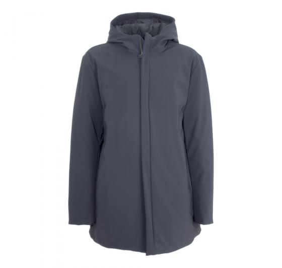 HOX Giaccone Uomo Piumino Art XU3326 Colore Nero Con Cappuccio