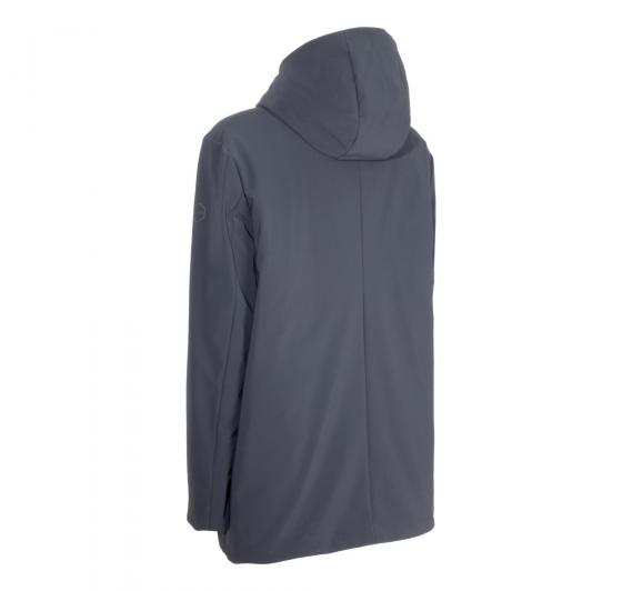 HOX Giaccone Uomo Piumino Art XU3326 Colore Nero Con Cappuccio