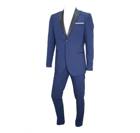 SIMBOLS Smoking Uomo Slim Fit A11000 Bluett