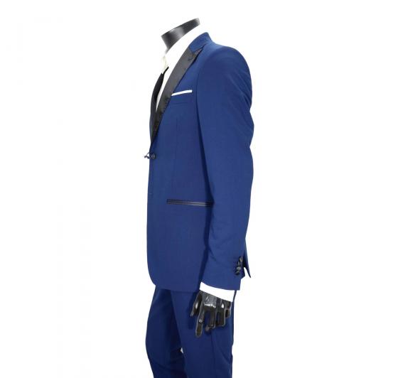 SIMBOLS Smoking Uomo Slim Fit A11000 Bluett