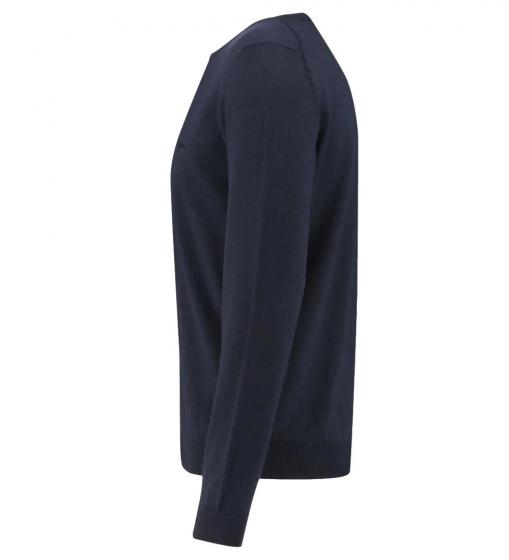 HUGO BOSS Maglia in Lana Regular Fit Botto-L 50457748 Colore Blu