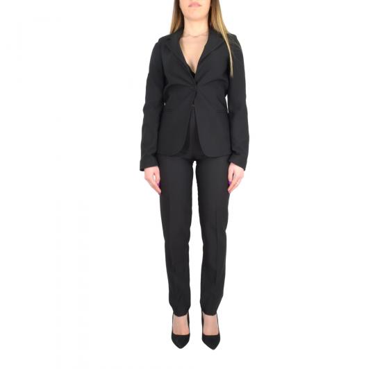 MDM Mademoiselle Du Monde Tailleur Donna ART. 4704 Colore. Nero