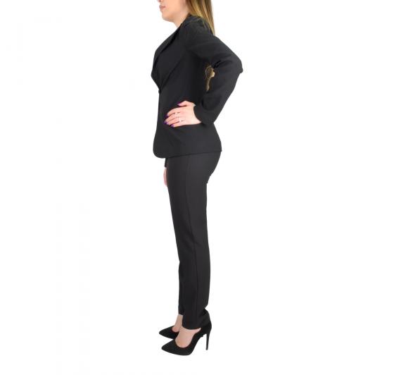 MDM Mademoiselle Du Monde Tailleur Donna ART. 4704 Colore. Nero