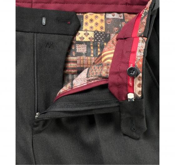 MEYER Pantalone da Uomo Flanella Elasticizzata Invernale Modello Oslo 2-2603/08 Colore Grigio