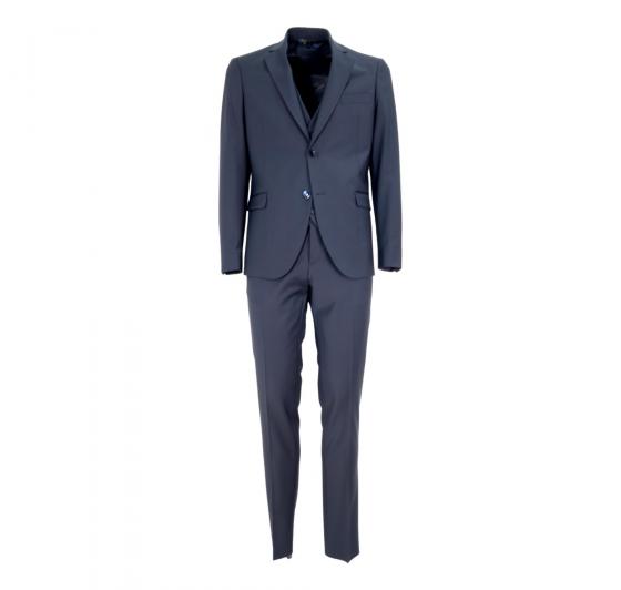 SIMBOLS Abito Uomo Con Gile' Drop 4 Colore Blu A10400 Stretch