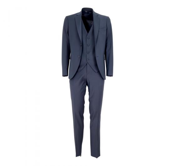 SIMBOLS Abito Uomo Con Gile' Drop 4 Colore Blu A10400 Stretch