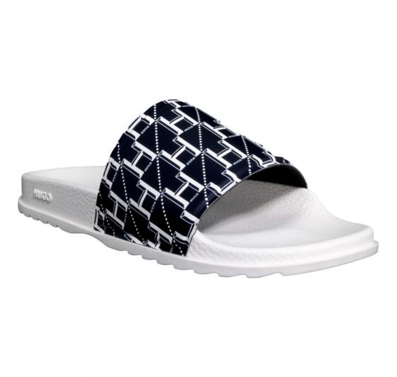 HUGO BOSS Ciabatte Donna con logo Match Slid 50471785 Bianco