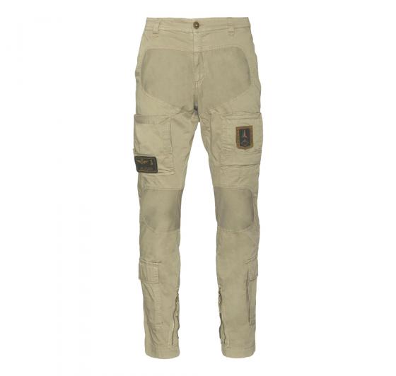 AERONAUTICA MILITARE Pantalone Uomo Modello Anti G PA1387 Colore Beige