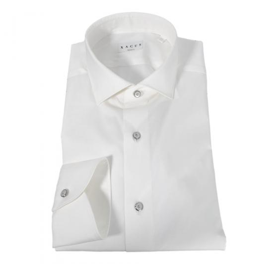XACUS Camicia Uomo Tailor Vestibilita' Intermedia 21741721 Bianco Elasticizzato