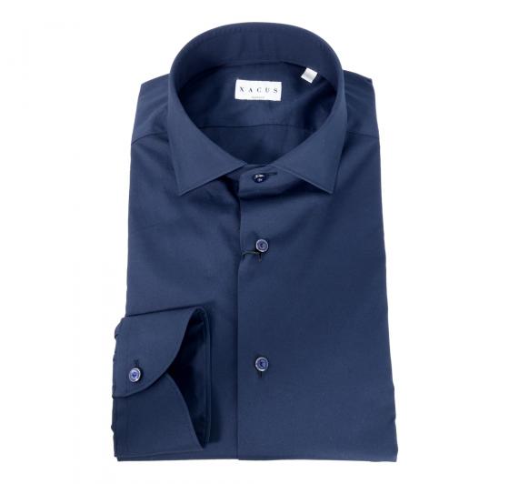 XACUS Camicia Uomo Tailor Vestibilita' Intermedia 21743723 Blu Elasticizzato