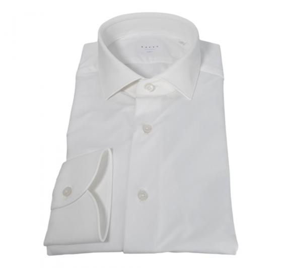 XACUS Camicia Uomo Tessuto Active Shirt 11460001 Tessuto Elasticizzato Colore Bianco