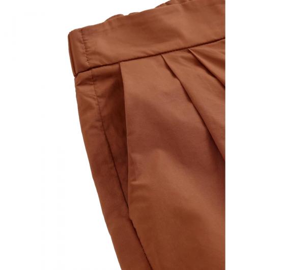 WOOLRICH Pantaloni in Popeline Donna CFWWTR0119FRUT3027 Colore Rusty Brown
