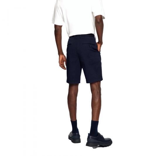 HUGO BOSS Pantaloncini Bermuda Slim Fit Twill Di Cone Elasticizzato Blu 50406679