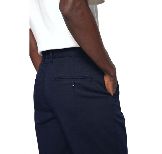 HUGO BOSS Pantaloncini Bermuda Slim Fit Twill Di Cone Elasticizzato Blu 50406679