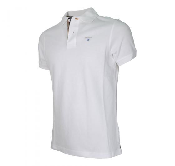BARBOUR Polo Uomo Tartan Pique MML0012WH11 Colore Bianco