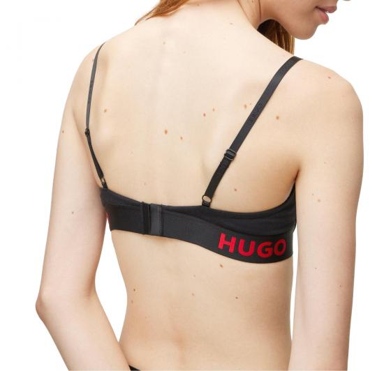 HUGO Reggiseno Donna Con Logo In Cotone 50469626 Colore Nero
