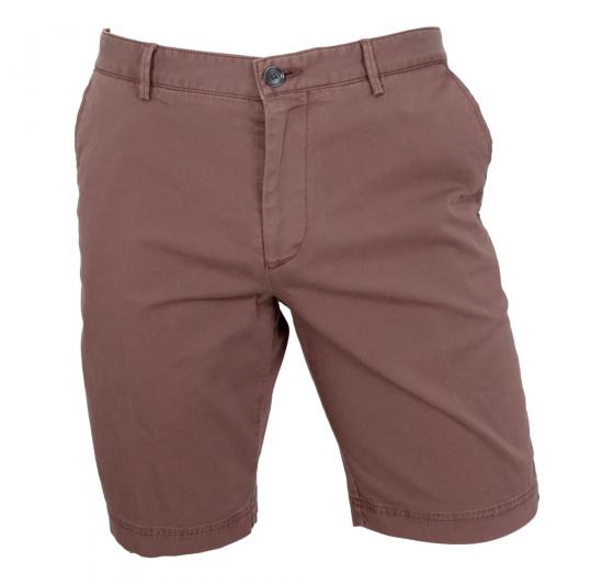HUGO BOSS Pantaloncini Bermuda Slim Fit Twill Cotone Col. Rosso mattone 50406679
