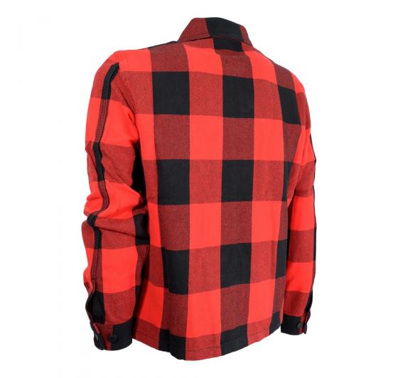 WOOLRICH OverShirt Uomo Timber Cotton CFWOOS0070MRUT3250 Colore Red Buffalo