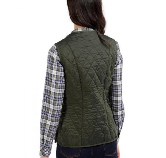 BARBOUR Gilet Donna Fleece Betty Liner Regolare Foderato in Pile LLI0003OL71 Colore Oliva