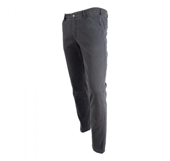 MEYER Pantalone da Uomo Chino Termico in Cotone Invernale Modello Chicago 2-3917/08 Colore Grigio
