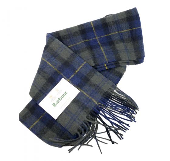 Barbour Sciarpa Tartan Lambswool Scarf USC0001TN28 Colore Olive Night