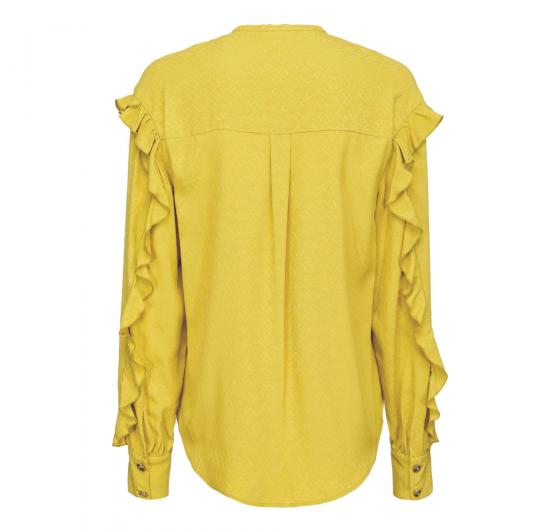 PINKO Blusa Donna Belinda Colore Green/Senape