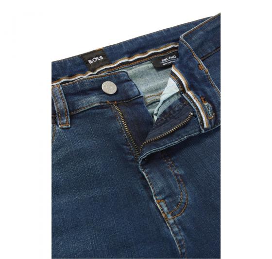 HUGO BOSS Jeans Uomo Delano-200 Colore Blu Scuro 50477976