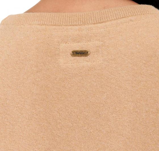 BARBOUR Lady Maglia Pendle Crew Knit LKN1075 Beige