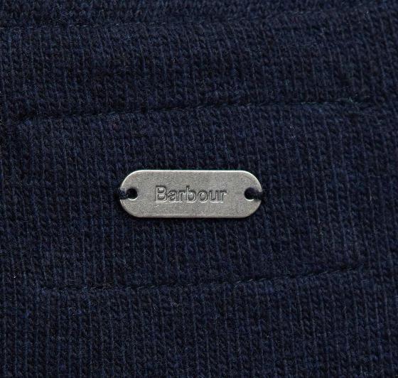 BARBOUR Maglia Donna Pendle Crew Knit LKN1075 Blu Casual Elegante