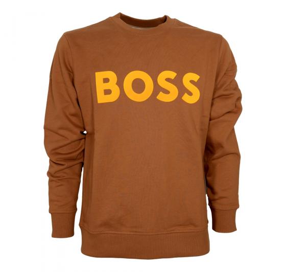 BOSS Felpa Uomo Stadler 192 Colore Cammello Scuro 50477309
